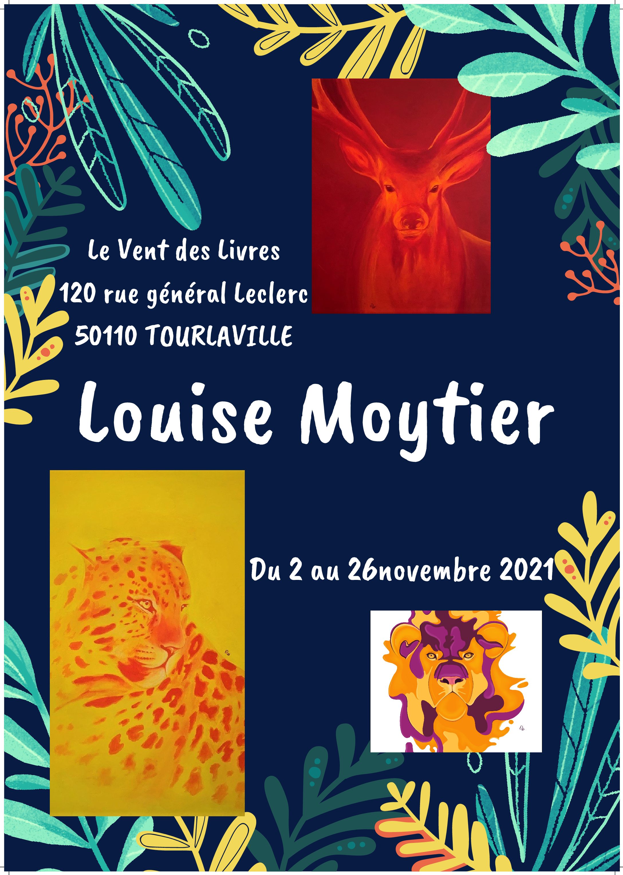 Exposition de peinture de Louise Moytier