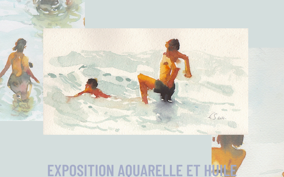 Exposition huiles et aquarelles Emmanuel Saint